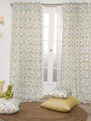 Κουρτίνα (Έτοιμη Ραμμένη) Dino - 140x260cm