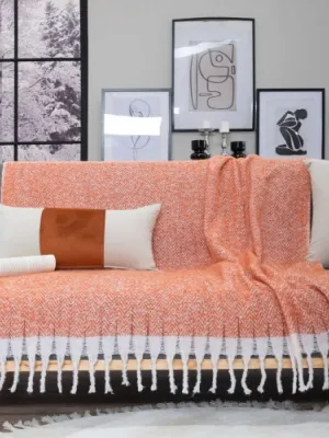 Ριχτάρι-Κουβέρτα Καναπέ Mohair 05 - 130 x 150cm