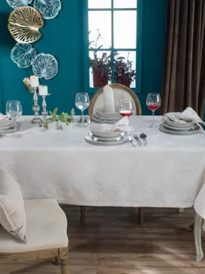 Τραπεζομάντηλο Dinan - 160x250cm + 12 πετσέτες