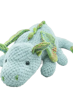 Λούτρινος Δράκος 42cm Organic Cotton Blend - CUTE