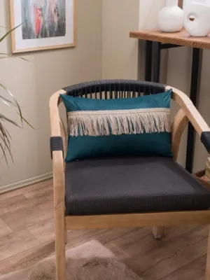 Μαξιλαροθήκη Velvet 13 Με Κρόσι - 30x50cm