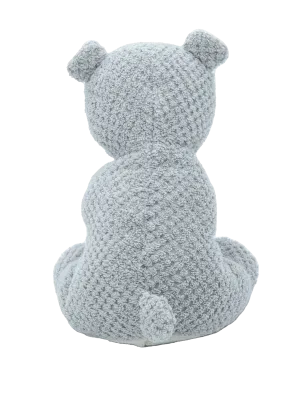 Λούτρινος Ιποππόταμος 22cm Organic Cotton Blend - CUTE