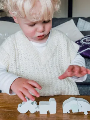 Ξυλινο Παζλ Ελεφαντάκι Orange Tree Toys (FSC®)