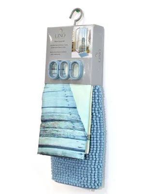 LINO ΚΟΥΡΤΙΝΑ ΜΠΑΝΙΟΥ MEDIRESA 180X200