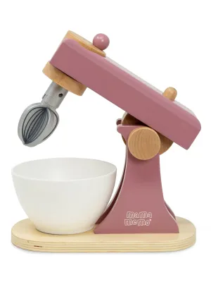 Ξύλινο Μίξερ με Αξεσουάρ Ροζ - Mama Memo