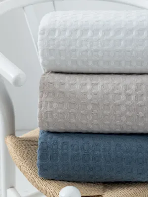 Κουβέρτα Πικέ 250x240 MARCIE WHITE