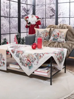 Καρέ &amp; Τραβέρσα Strassen (Σετ 2τεμ.) - 100x100cm &amp; 40x100cm