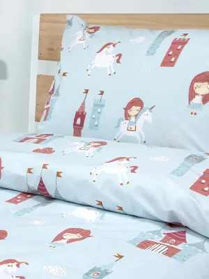 LINO Σετ Παιδική Παπλωματοθήκη (160x240) Cloud Kingdom Μέντα
