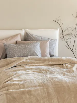 Κουβέρτα Βελουτέ 220x240 DREAM VELOUR/3 SANDY