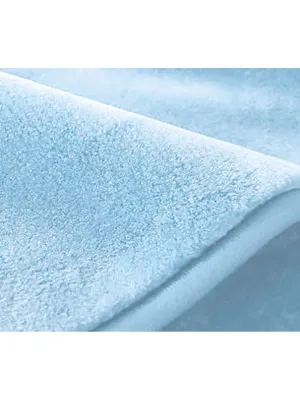 ΚΟΥΒΕΡΤΑ ΙΣΠΑΝΙΑΣ ΜΟΝΗ 160X220 BELPLA STER PLAIN LIGHT BLUE(3)