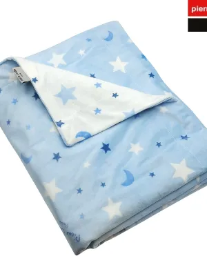 ΚΟΥΒΕΡΤΑ ΑΓΚΑΛΙΑΣ soft plus FLEECE 80X110 PIERRE CARDIN MOON BLUE