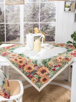 Τραπεζομάντηλο Sunflower - 140x140cm