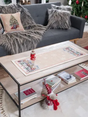 Καρέ &amp; Τραβέρσα Ennsdorf (Σετ 2τεμ.) - 100x100cm &amp; 40x100cm