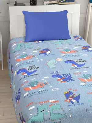 LINO ΚΟΥΒΕΡΛΙ JURASSIC GREEN-GREY  160X220