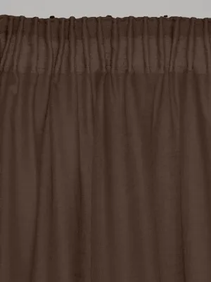 LINO ΚΟΥΡΤΙΝΑ LINE ΜΕ ΤΡΕΣΑ 902 DBROWN 145X295