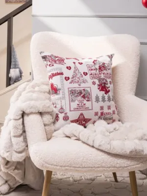 Μαξιλαροθήκη Gilgen - 65x65cm δαπέδου με γέμιση 