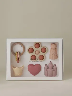 Σετ Δώρου 6 Παιχνιδιών Μπάνιου Σιλικόνης Little Princess - Mushie