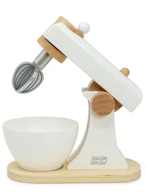Ξύλινο Μίξερ με Αξεσουάρ Άσπρο - Mama Memo