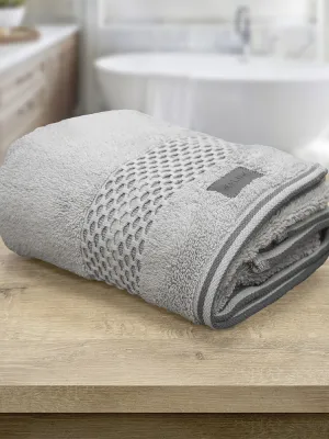 LINO Πετσέτα Προσώπου (50x90) Igalo Ασημί