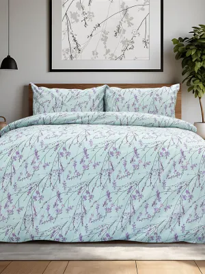 LINO Σετ Σεντόνια Με Λάστιχο (105x200+32) Amandes Λιλά