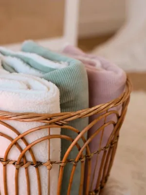 Κουβέρτα Wooly 100x140cm Σάπιο Μήλο Trois Kilos Sept