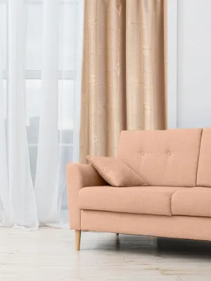 Κουρτίνα Ζακάρ (1φύλλο) 145x270 Omega Home Design 202