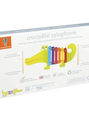 Ξυλόφωνο Κροκόδειλος - Orange Tree Toys