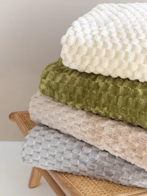 Κουβέρτα Fleece 220x240 ASTER BEIGE