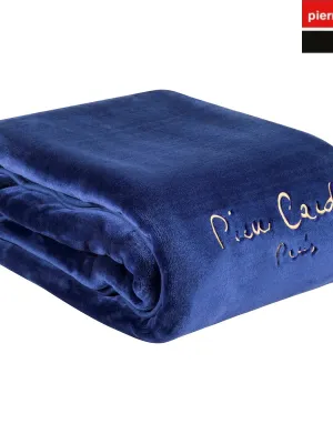 ΚΟΥΒΕΡΤΑ ΜΟΝΗ 160X220 PIERRE CARDIN NANCY 545 NAVY (9)