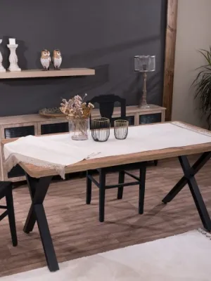 Τραβέρσα (Sari) Velvet 01 - 65 x 200 cm