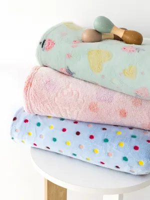 Κουβέρτα Fleece Μονή Φωσφοριζέ 160x220 BUBBLE