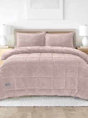 LINO Κουβερτοπάπλωμα Μονό (160x220) Lofti Λιλά