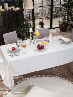 Τραπεζομάντηλο Abelie - 160x250cm + 12 πετσέτες