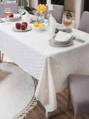 Τραπεζομάντηλο Abelie - 160x250cm + 12 πετσέτες