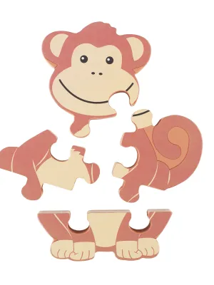 Μίνι Παζλ Μαϊμουδάκι Orange Tree Toys