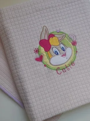 Κουβέρτα Πικέ Αγκαλιάς Baby Looney Tunes Design 32a