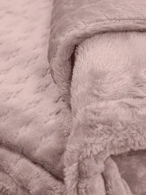 LINO Κουβέρτα Μονή (160x220) Sherpa Lofti Λιλά