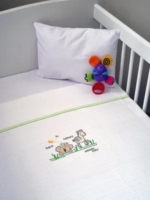 Κουβέρτα Πικέ Αγκαλιάς 80x100cm Design 504 Aslanis Baby