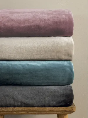 Κουβέρτα Fleece 220x240 LUCY FOG