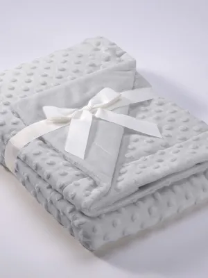 Κουβέρτα Αγκαλιάς Copitos 80x110cm Γκρι MORA