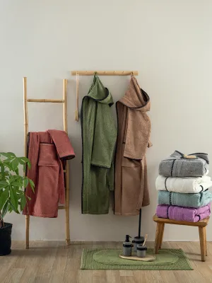 Μπουρνούζι Bath Collection BRIDGE TAUPE Small