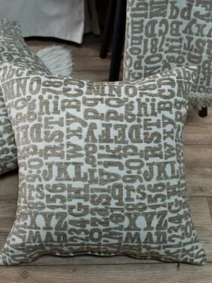 Μαξιλαροθήκη Letters 02 - 30x50cm με γέμιση