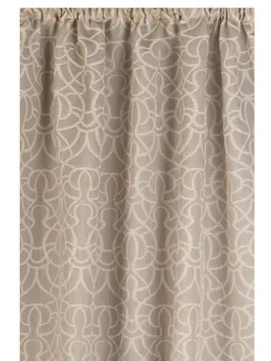 Κουρτίνα Ζακάρ (1φύλλο) 145x270 Omega Home Design 200