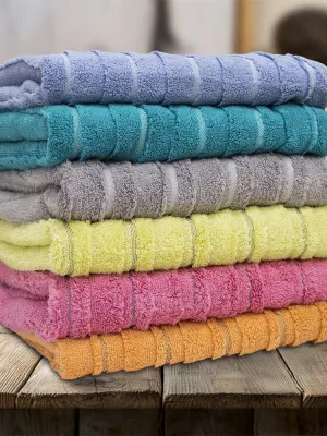 LINO Πετσέτα Σώματος (80x150) Loomline Πετρόλ