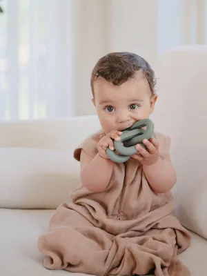 Μασητικό Παιχνίδι Αλυσίδα Σιλικόνης Natural - Mushie