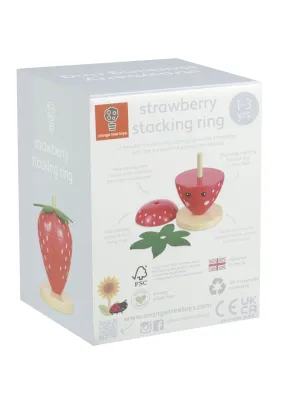 Πυργος Στοίβαξης Φράουλα Orange Tree Toys