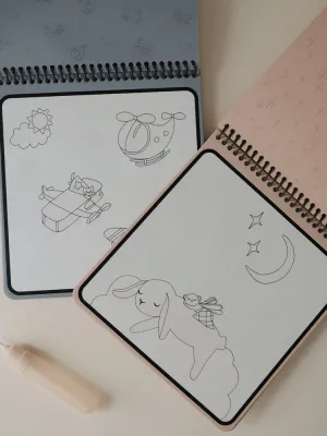 Επαναχρησιμοποιούμενο Μπλοκ Ζωγραφικής Vehicles - Mushie