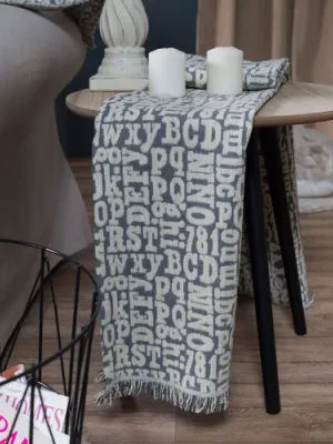 Διακοσμιτικό Ριχτάρι Letters 11 - Μονοθέσιο 180x150cm