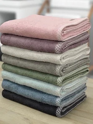 LINO Πετσέτα Σώματος (80x150) Marley Μόκα