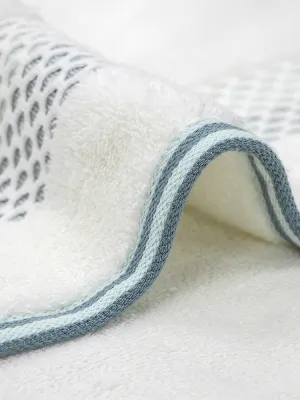 LINO Πετσέτα Σώματος (70x140) Igalo Λευκό/Μέντα